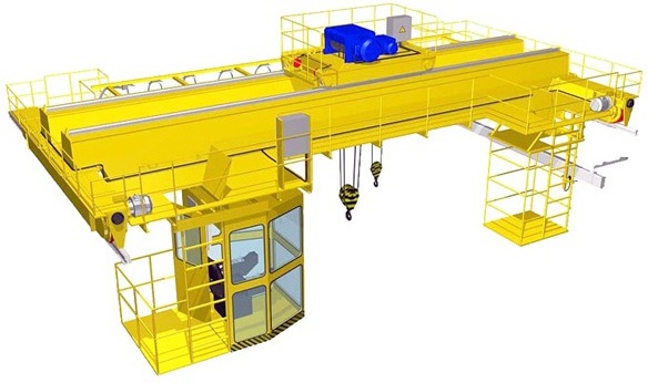 Краны 2-балочные управление из кабины