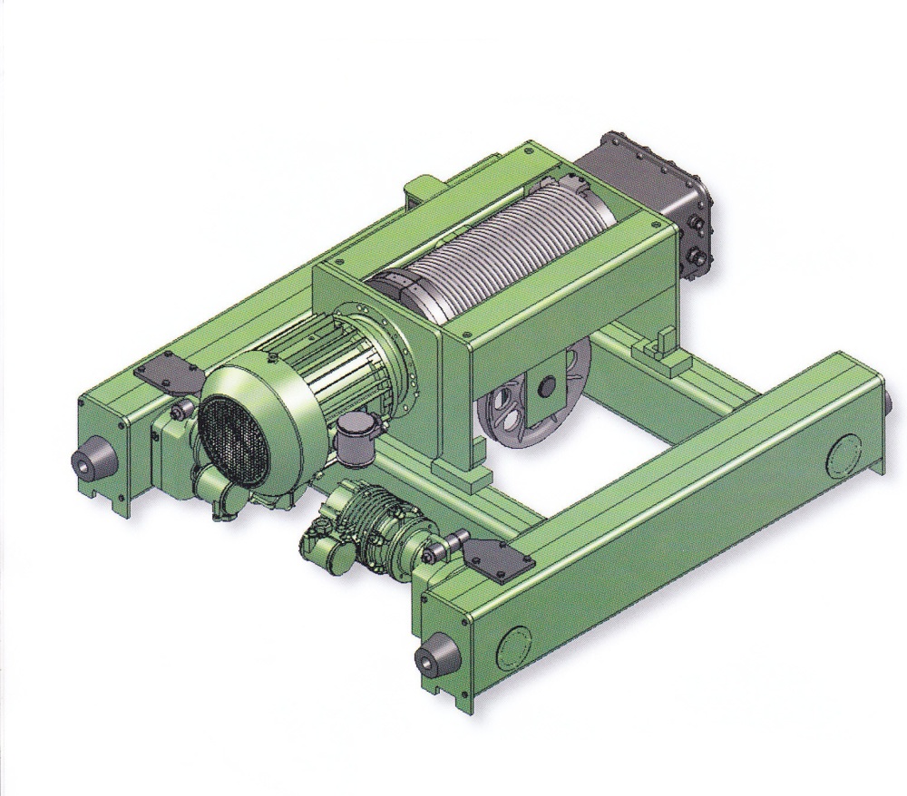 Таль электрическая тип VKVAT полиспаст 4/1 (Элмот, АД)