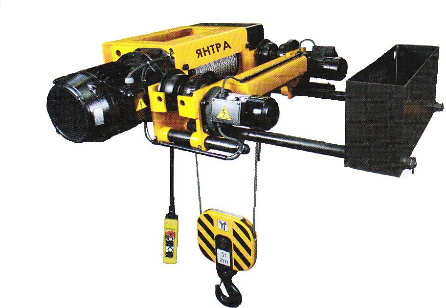 Электрическая таль тип МРМ полиспаст 2/1 (Янтра, АД)