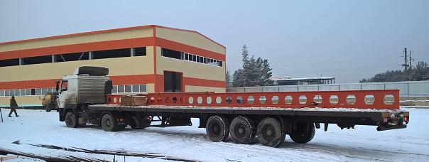 Отгрузка подвесного крана